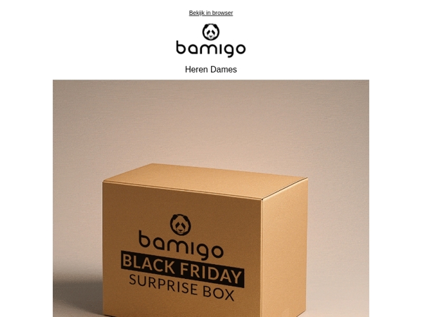 Laat je verrassen met 60% korting