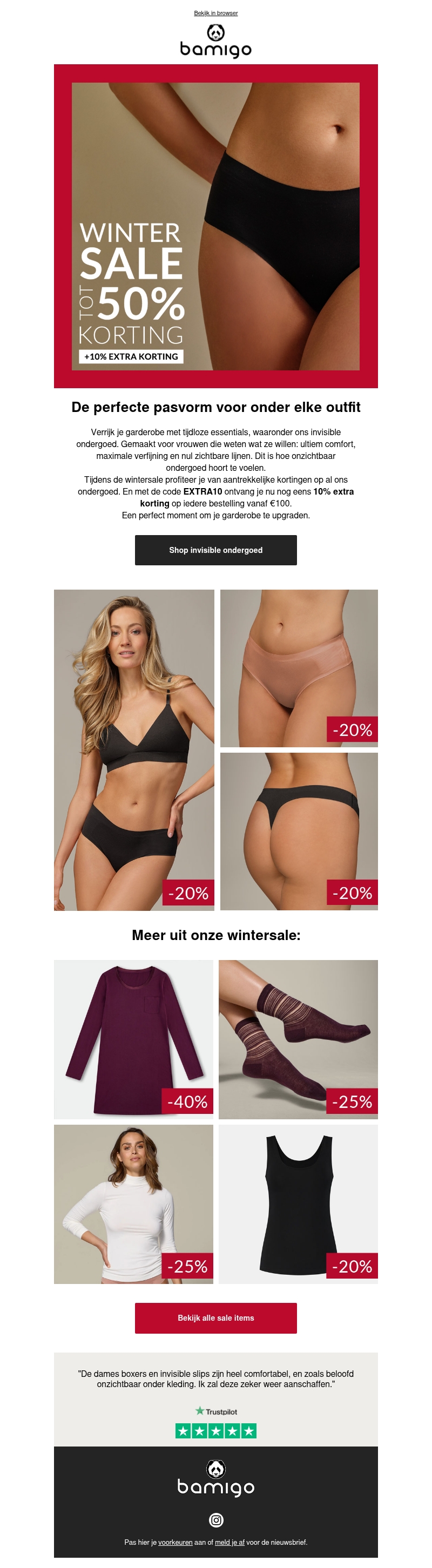 Hoge kortingen op onzichtbaar comfort Hoge kortingen op onzichtbaar comfort