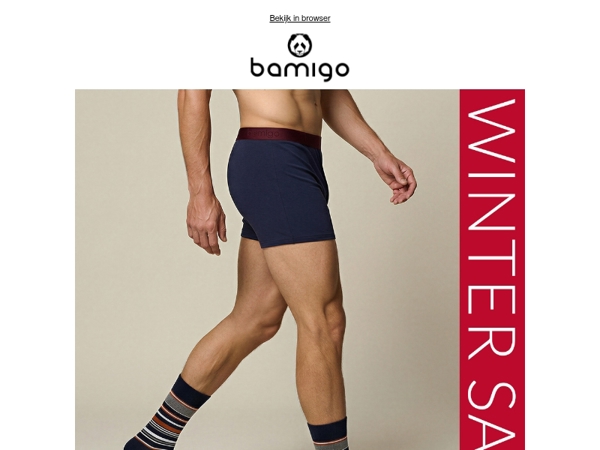 Extra voordeel op boxershorts en sokken