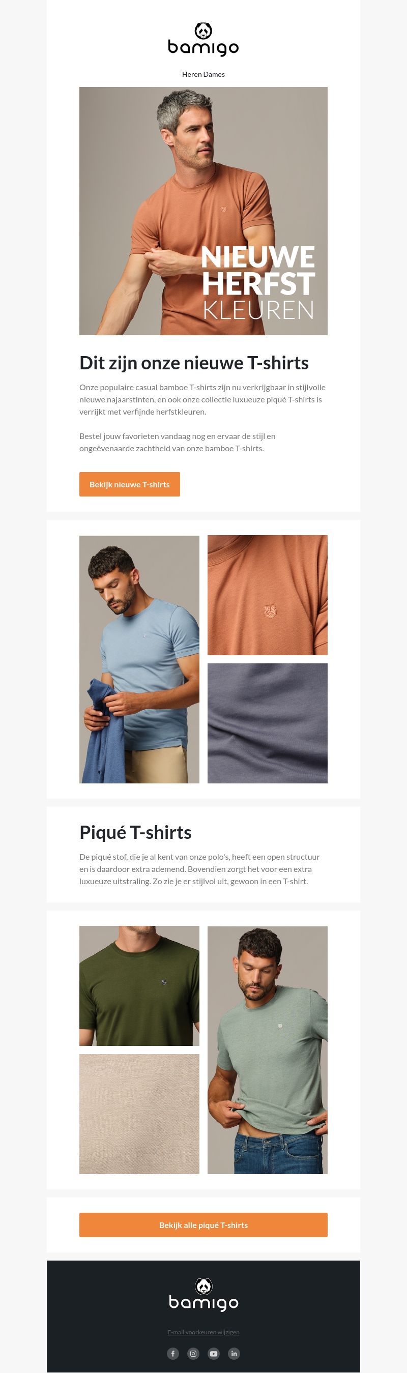 Dit zijn onze nieuwe T-shirts 🍂 Dit zijn onze nieuwe T-shirts 🍂