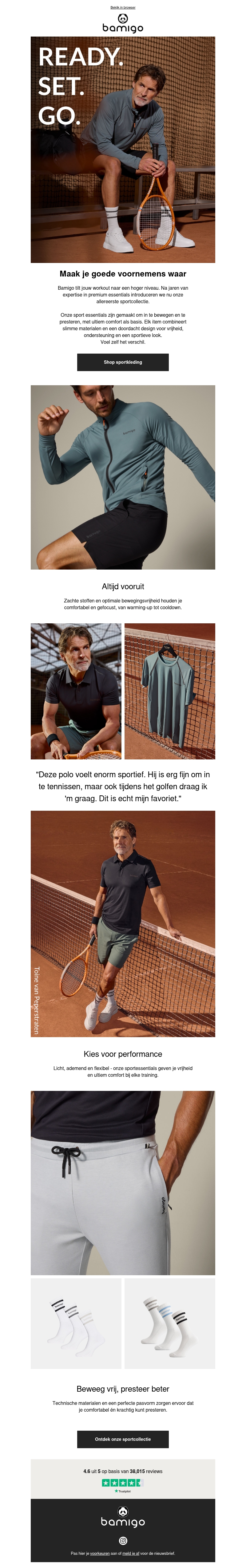 Sportkleding, opnieuw uitgevonden Sportkleding, opnieuw uitgevonden
