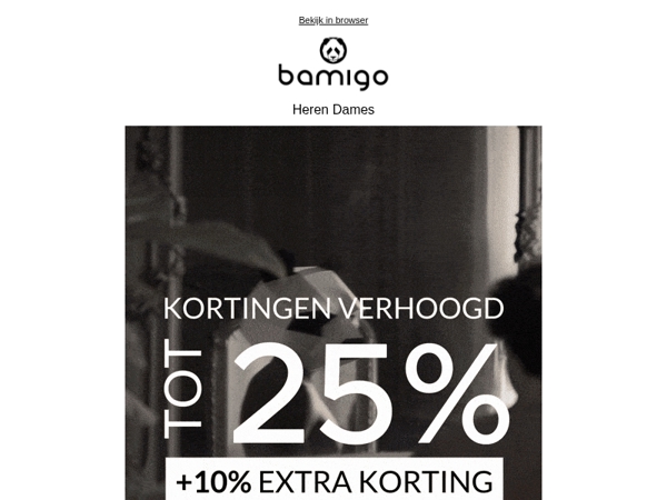 ◼️ BLACK FRIDAY: tot 50% + 10% EXTRA korting