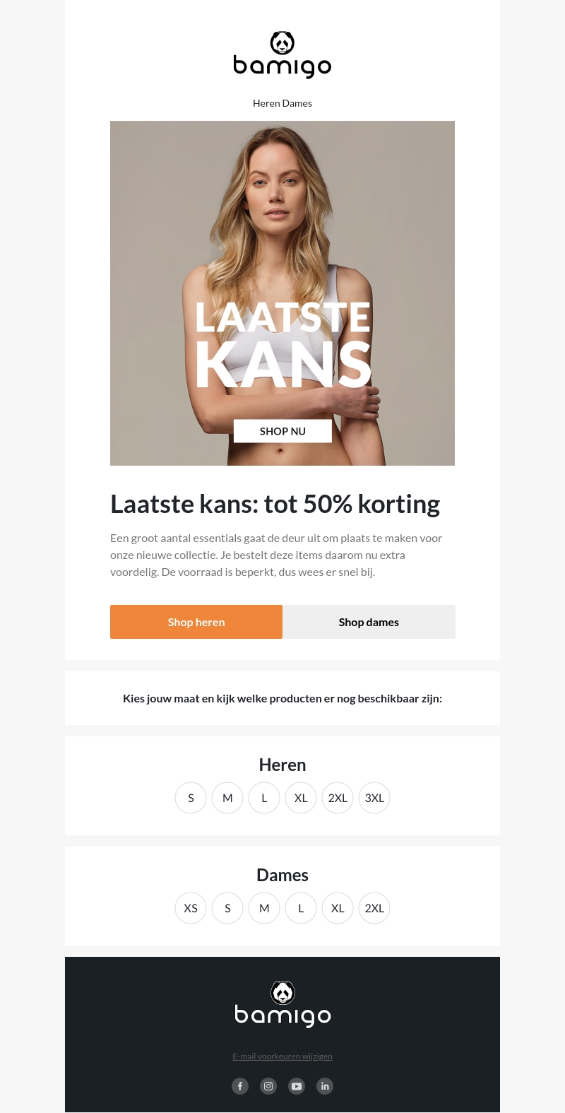 Laatste kans: bestel extra voordelig Laatste kans: bestel extra voordelig