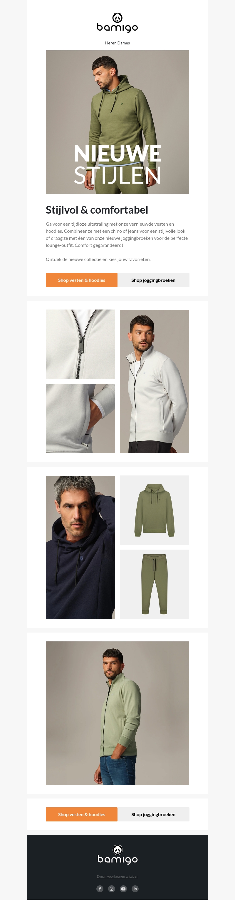 NIEUW | Vesten, hoodies en joggingbroeken NIEUW | Vesten, hoodies en joggingbroeken