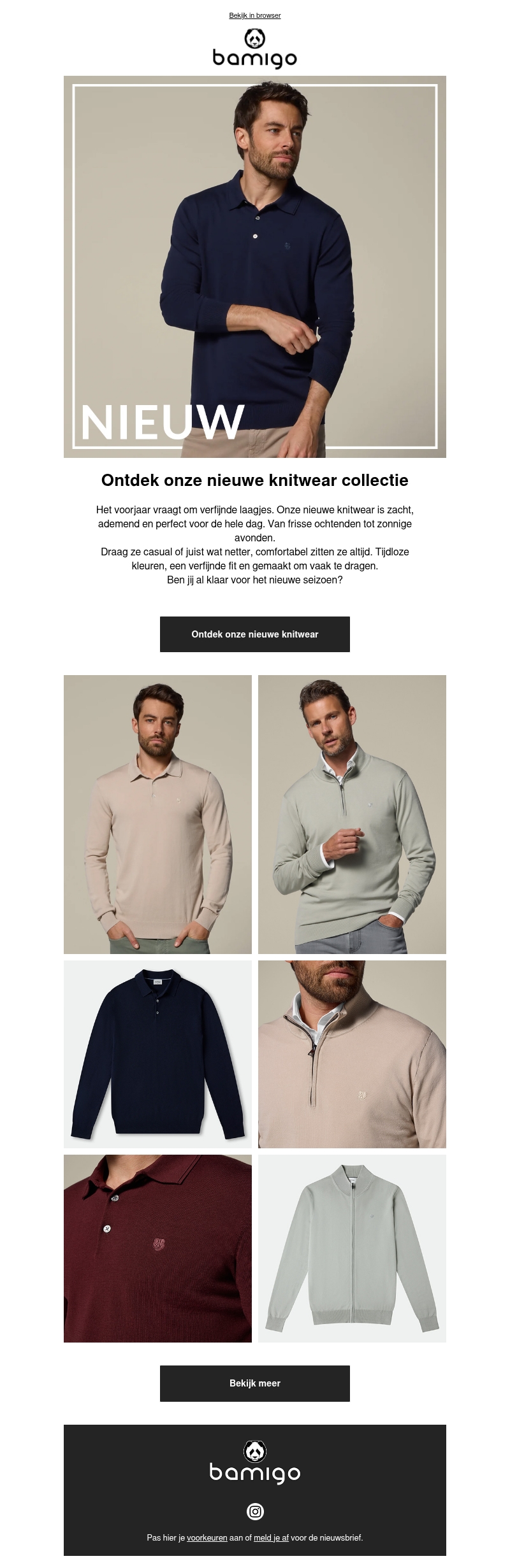 Ontdek de nieuwe knitwear collectie Ontdek de nieuwe knitwear collectie