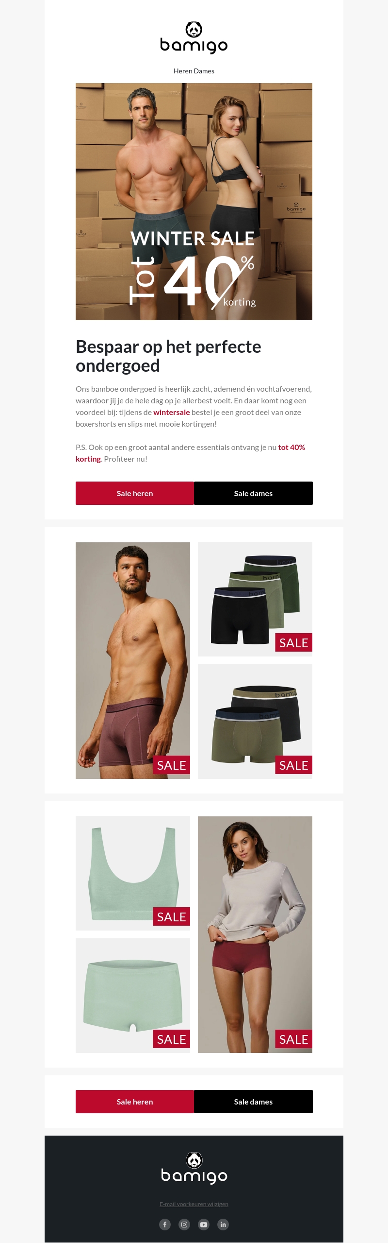 Bespaar op het perfecte ondergoed Bespaar op het perfecte ondergoed