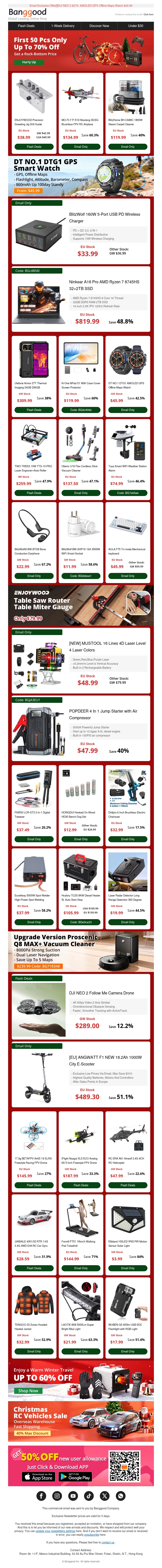 Your Christmas Gift Just Got Cheaper! 3 in 1 Hole Puncher $38.99, Ninkear A16 Pro 32+2TB SSD 48% OFF π₯π₯ Your Christmas Gift Just Got Cheaper! 3 in 1 Hole Puncher $38.99, Ninkear A16 Pro 32+2TB SSD 48% OFF π₯π₯