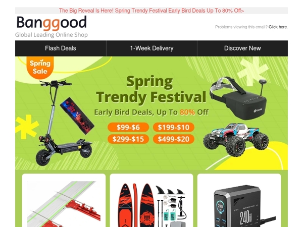 Spring Into Savings: Parallel Guide System $69.99, 1024Wh Portable Power Station 40% OFF