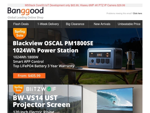 🔥[Limited Spring Offer] Baofeng BF-UV32 GPS Walkie Talkie, $139.99 TWO TREES U1 Ultrasonic Cutter.