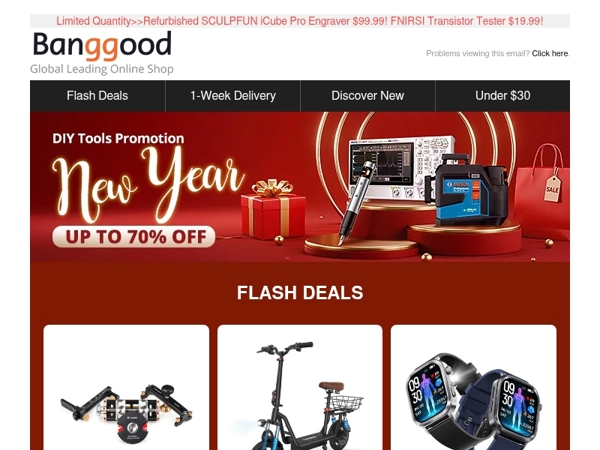 [New Release with Bottom Price!]  Blitzwolf 4Ports USB Charger Only $5.69! DJI O4 Air Unit 4K Digital VTX Ony $126.99! More Inside>>