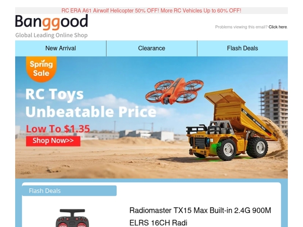 RC ERA A61 Airwolf Helicopter 50% OFF! More RC Vehicles Up to 60% OFF!