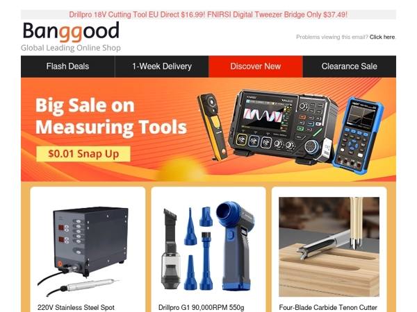 [DIY Tools & Auto] Hantek DSO2D50 EU Direct $329.99! 8KW Diesel Heater starting at just $85.99! ENJOYWOOD Pocket Hole Jig from $61.99,Shop Now>>