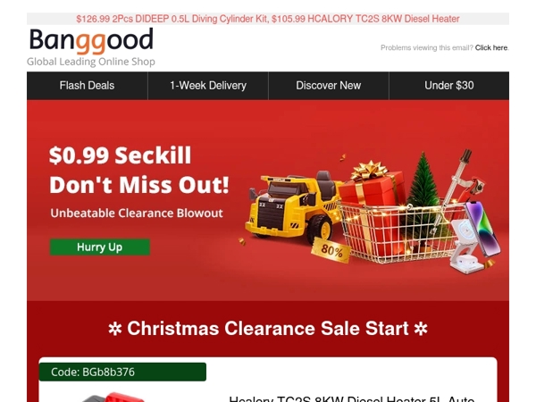 [Xmas Clearance Sale] Daily $0.99 Seckill! $7.99 ANENG Electric Digital Multimeter Pen, Grab Mega Coupon >