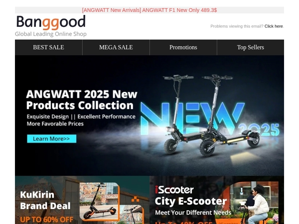 [Discount Upgrade For Double 11!] Mail Exclusive Max 80% OFF! Heated clothing Only $21.99, KuKirin G4 60V 2000W Scooter $919.10! Grab Now>>