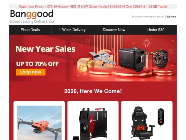 [2026, Here We Come!] New Year Sales Up to 70% OFF! Mαil Exclusive Only From $3.29!