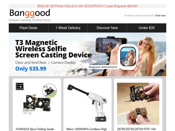 [ Year-End Sale! ]  Discount Upgrade>> $57.99 N-One Y1 Tablet 30Pcs Limited! New Wireless Selfie Screen Casting Device Release!