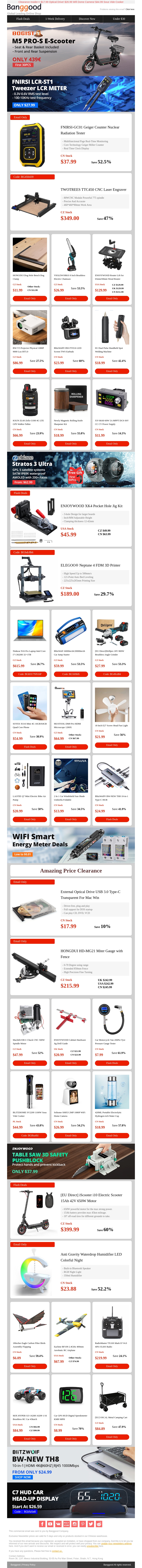 Best Price Ever>>Hottest Radiation Tester $37.99! 60W DC0-36V Power Supply Module $11.99! 800W Brushless Grinder $27.99! Best Price Ever>>Hottest Radiation Tester $37.99! 60W DC0-36V Power Supply Module $11.99! 800W Brushless Grinder $27.99!