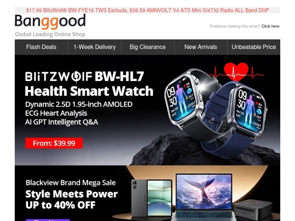 [Hot for Electron] Only $35.99 SONOFF CAM PT2 Security Camera, $99.99 GameSir G7 Pro Wireless Gaming Controller.