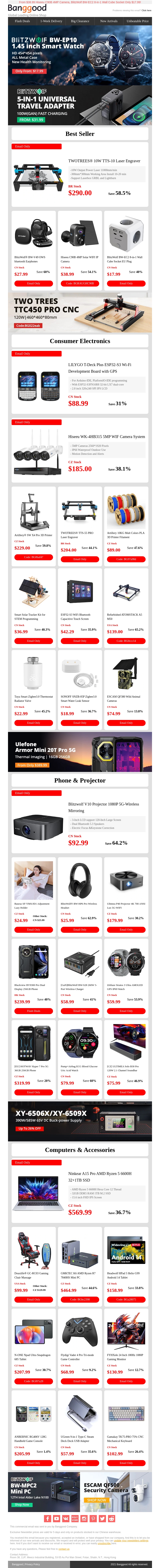 Only From $17.99 Blitzwolf BW-EP10 Smart Watch, $27.99 BlitzWolf BW-V49 OWS bluetooth Earphones, Now! Only From $17.99 Blitzwolf BW-EP10 Smart Watch, $27.99 BlitzWolf BW-V49 OWS bluetooth Earphones, Now!