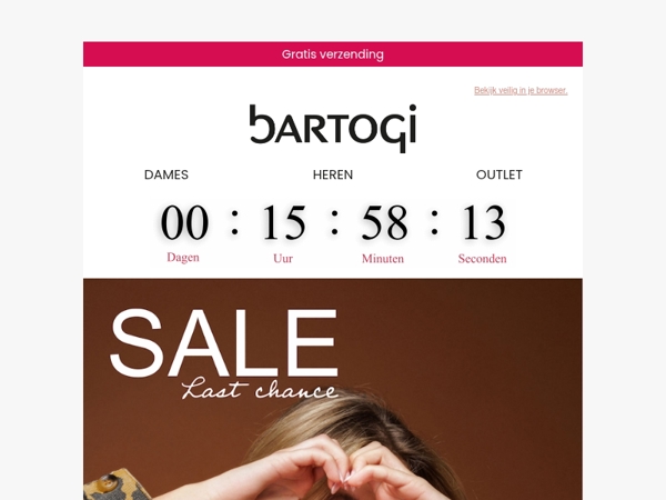 Better late than never ❤️ Laatste dag: +14% extra korting