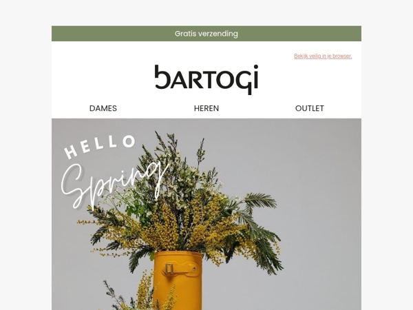 Het is officieel lente, ontdek onze nieuwe collectie 🌸