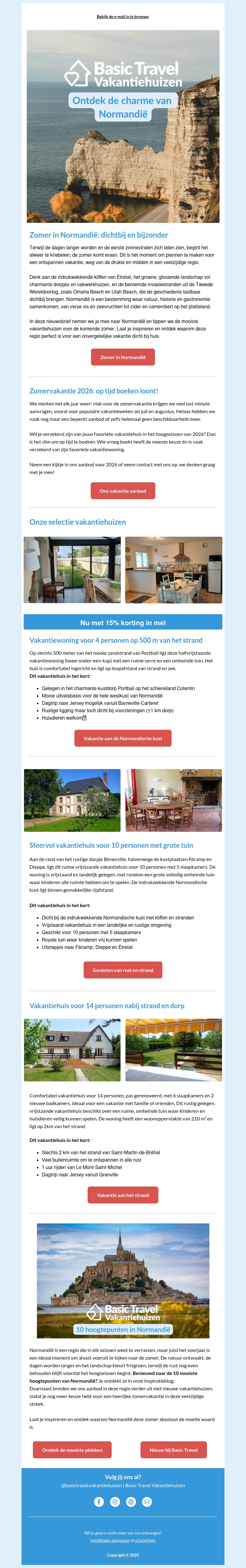 Normandië wacht op je deze zomer | Basic Travel Normandië wacht op je deze zomer | Basic Travel
