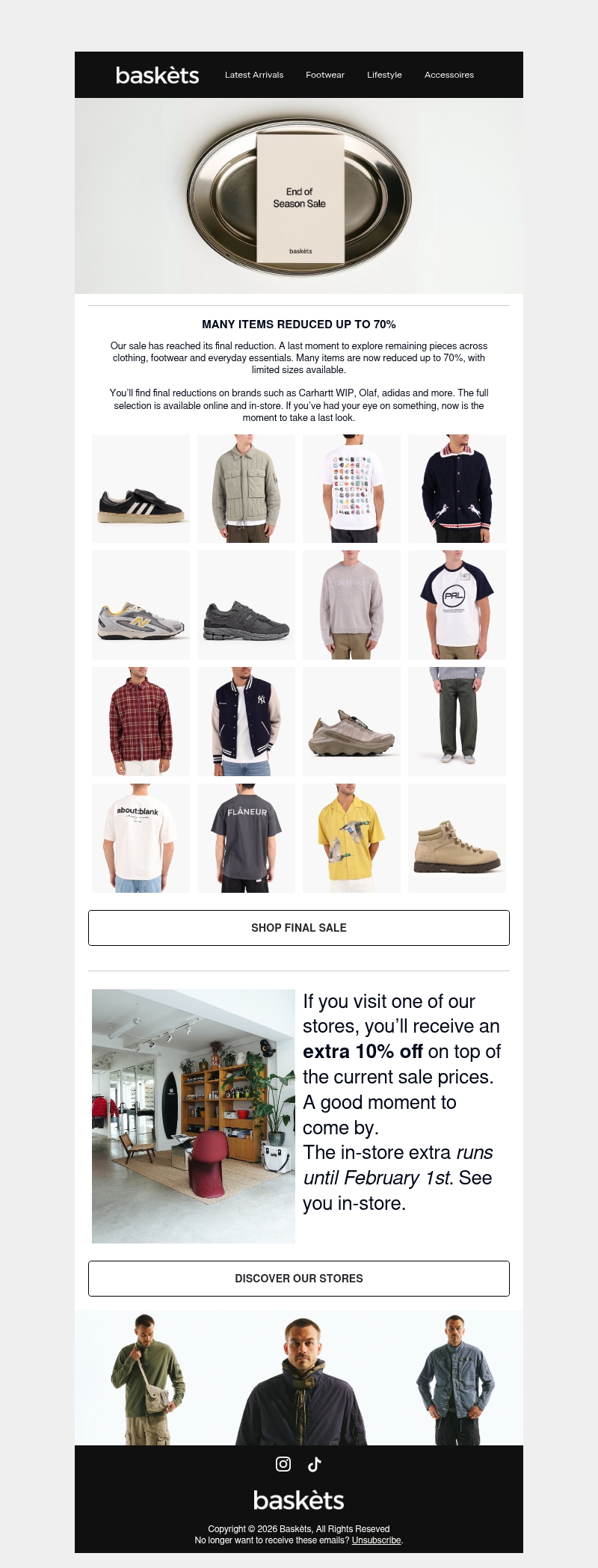 The FINAL sale update The FINAL sale update