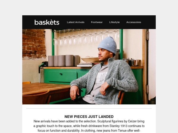 Add to your daily rotation: New in at Baskèts