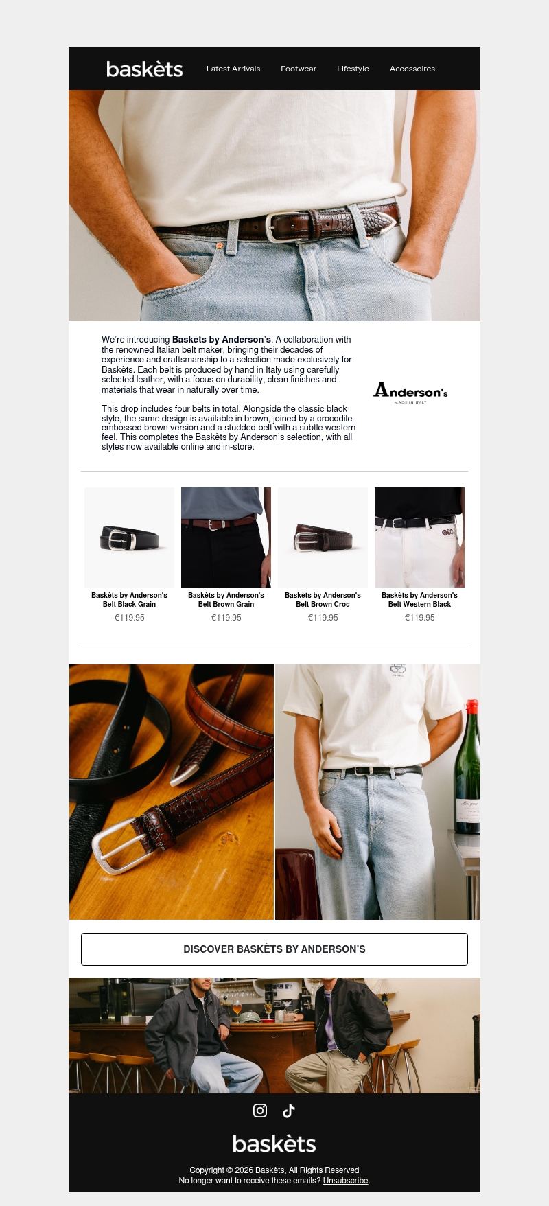 Baskèts by Anderson's belts - now at Baskèts Baskèts by Anderson's belts - now at Baskèts