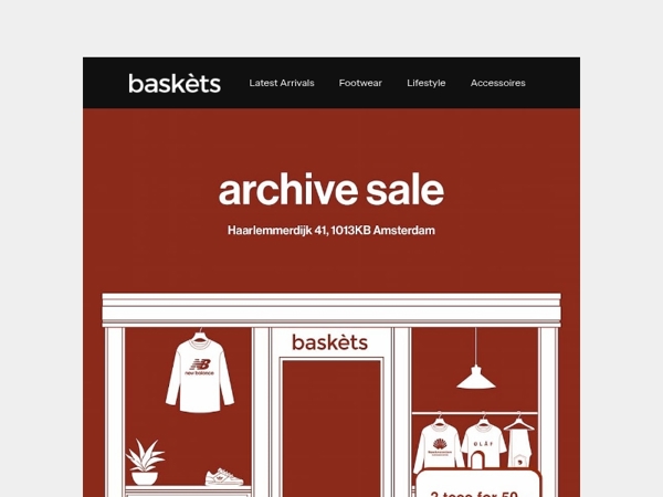Final Days: The Baskèts Archive Sale