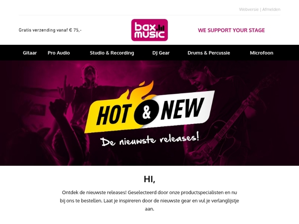 🔥 De nieuwste releases voor je op een rij