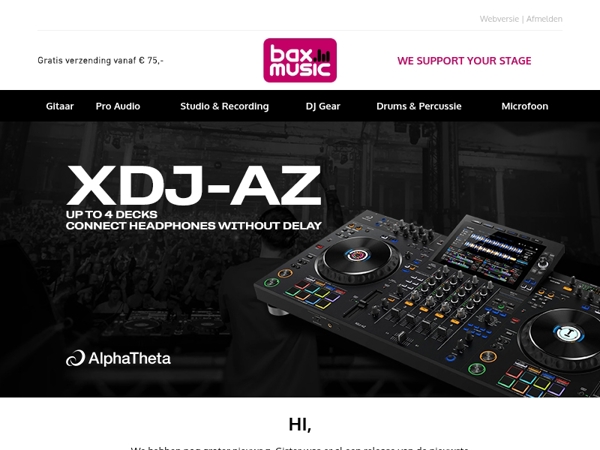 🔥 De grootste voorraad Alphatheta, Roland & Yamaha tot nu toe!