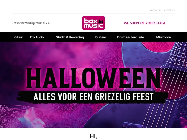 Alles voor een griezelig feest 👻