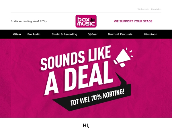 Aanbiedingen ⚡ tot wel 70% korting