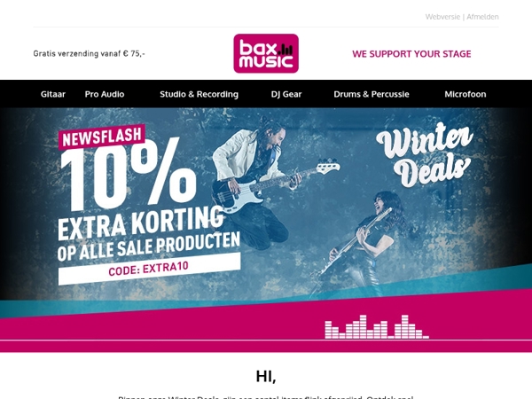 Extra scherp geprijsde producten!