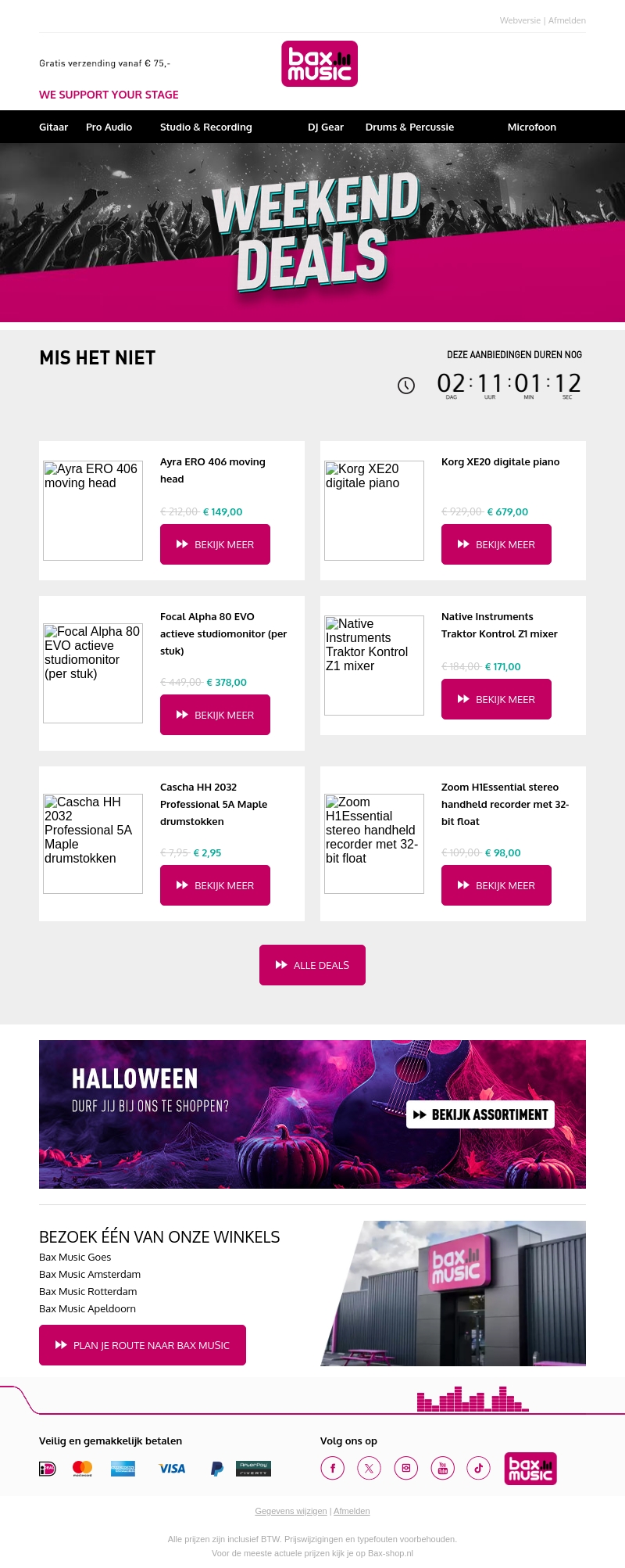 Tijdelijk extra voordelig Tijdelijk extra voordelig