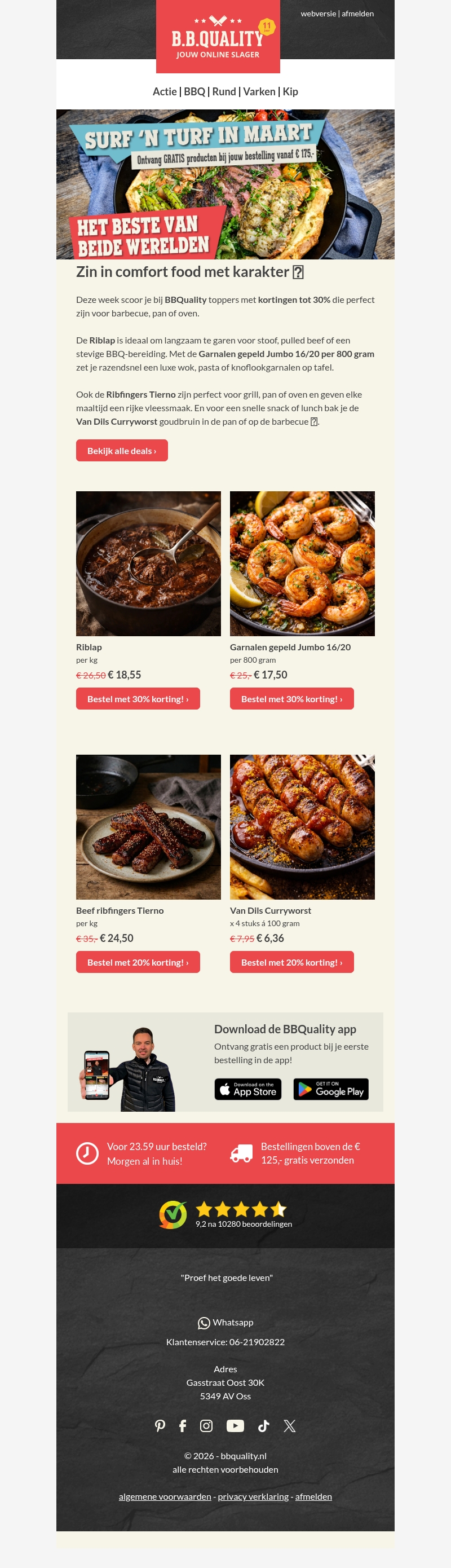 Comfort food met 30% korting❗ Comfort food met 30% korting❗