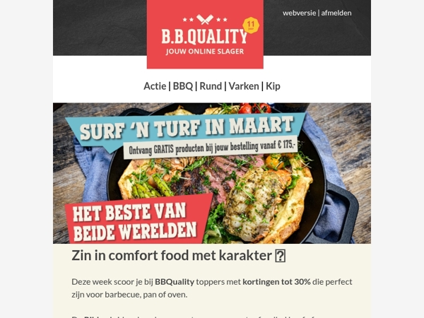 Comfort food met 30% korting❗