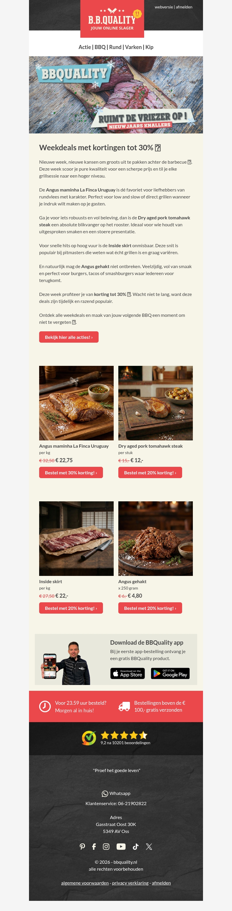 Weekdeals met kortingen tot 30% 🔥 Weekdeals met kortingen tot 30% 🔥