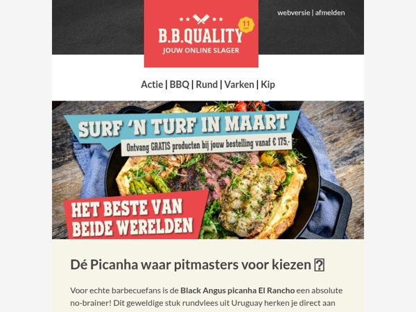 Picanha El Rancho met 40% korting🔥