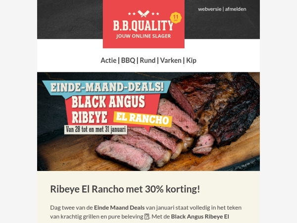 Dag 2 Einde Maand Deals met 30% voordeel 🔥!