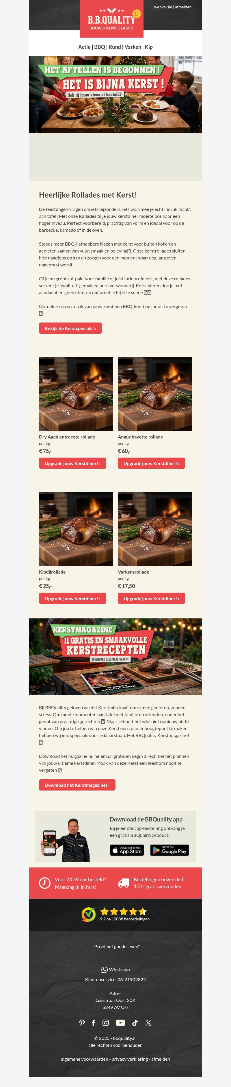 De Rollades van BBQuality, ideaal voor Kerst🎄! De Rollades van BBQuality, ideaal voor Kerst🎄!
