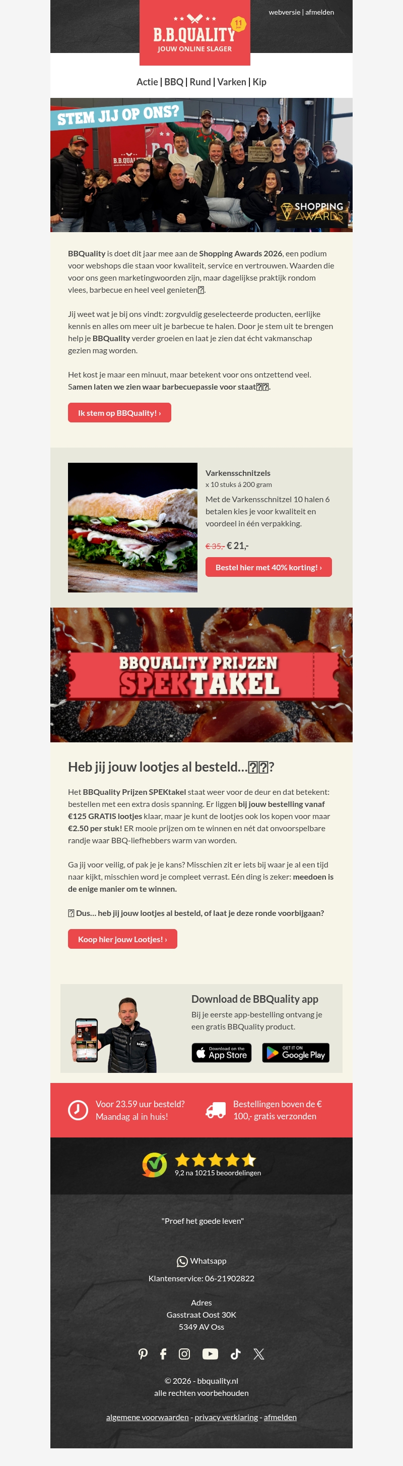 Heb jij al gestemd op BBQuality?🔥 Heb jij al gestemd op BBQuality?🔥