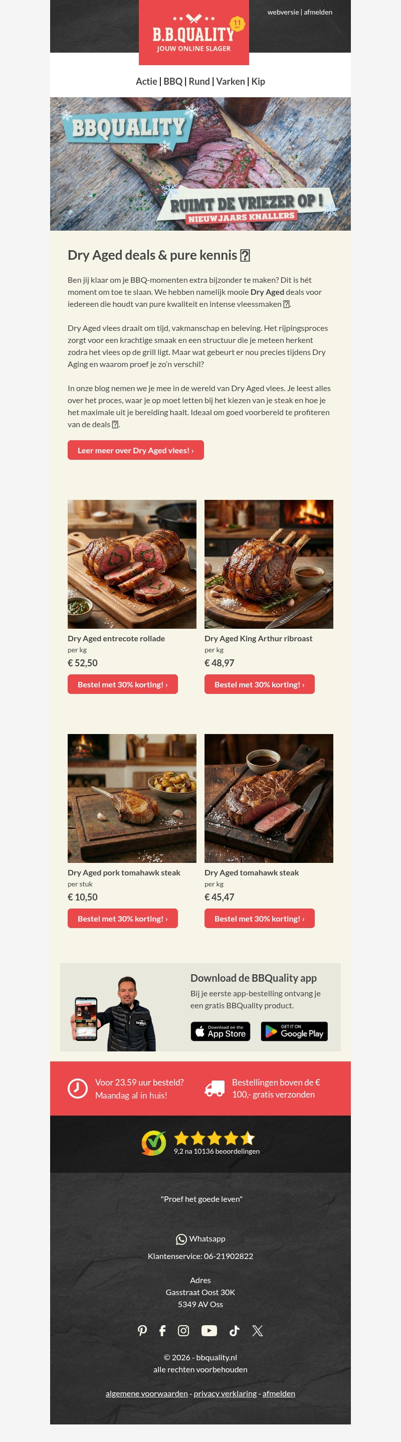 Dry Aged met BBQuality🥩🔥! Dry Aged met BBQuality🥩🔥!