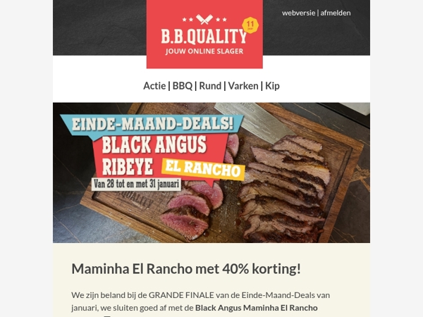 GRANDE FINALE met 40% korting🔥!