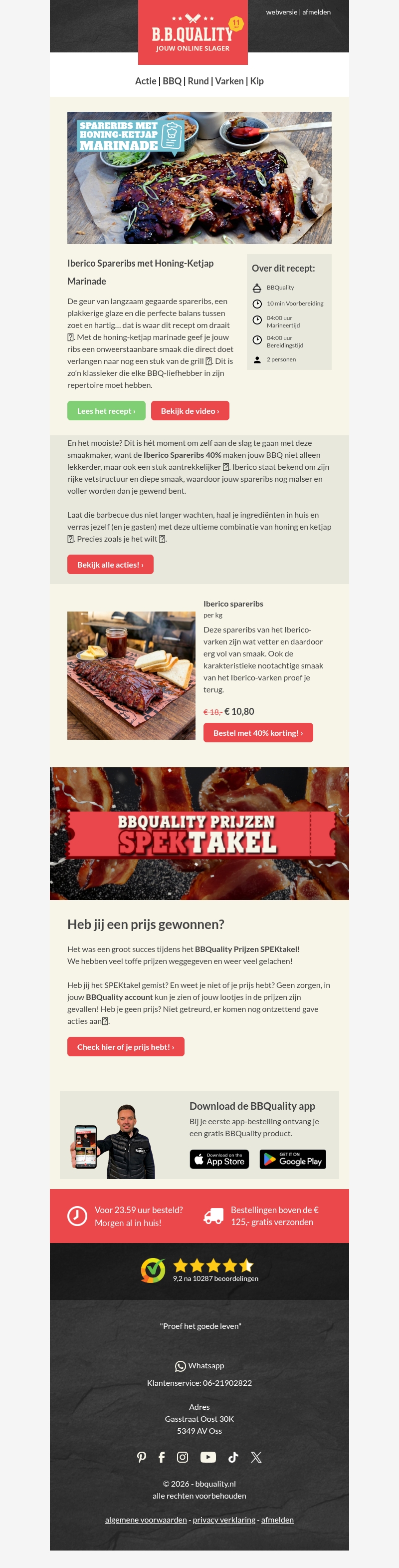 Pak 40% korting op Iberico Spareribs🔥 Pak 40% korting op Iberico Spareribs🔥