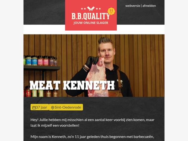 BBQualityTimer van de Maand🔥 Maak kennis met Kenneth @chefs_bbq_table❗