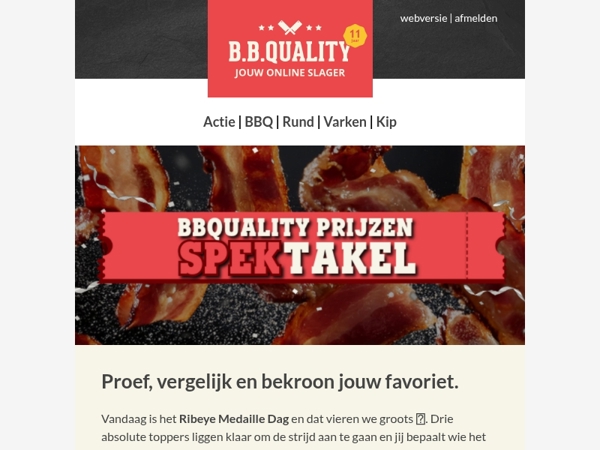 Ribeye Medaille Dag met 40% korting 🥇