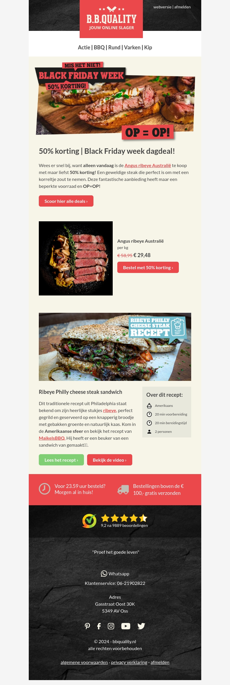 Grijp je kans! 50% Black Friday korting ⚫! Grijp je kans! 50% Black Friday korting ⚫!