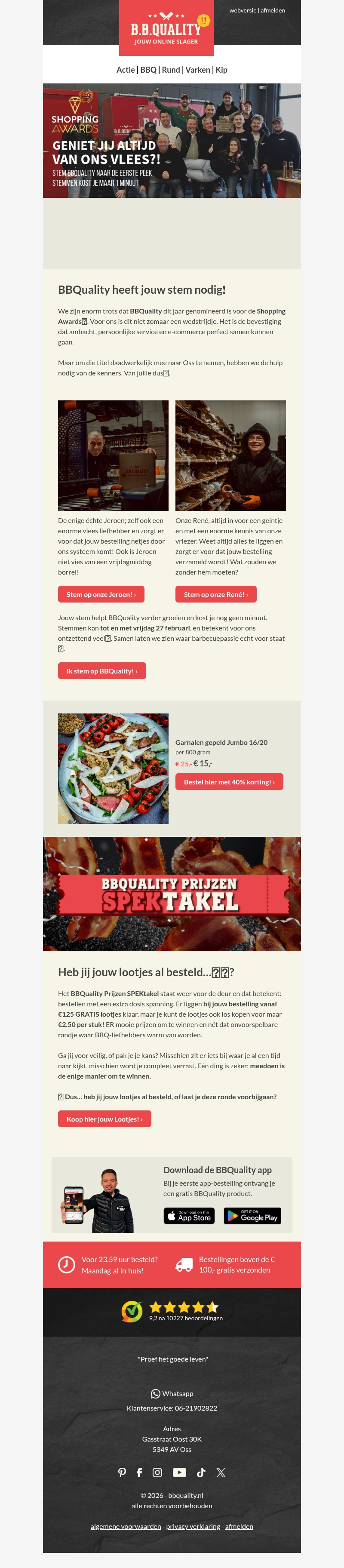 Je hebt tot en met 27 februari❗ Je hebt tot en met 27 februari❗